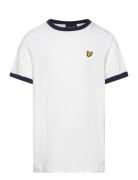 Lyle & Scott Ringer T-Shirt Vit