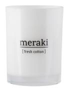 Meraki Scented Candle, Fresh Cotton Vit