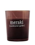 Meraki Scented Candle, Scandinavian Garden Brun