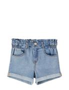 Name It Nkfbella Slim Hw Dnm Shorts 5460-Tz Noos Blå