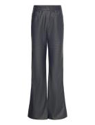 ROTATE Birger Christensen Straight Braided Pants Svart