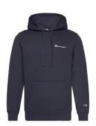 Champion Hooded Sweatshirt Marinblå