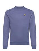 Lyle & Scott Fly Fleece Crew Blå