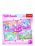 Trefl Trefl 4 I 1 35+48+54+70 Bit Unicorns&Magic Multi/patterned