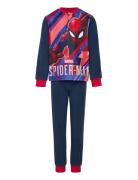 Spider-man Pyjama Marinblå