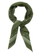 Becksöndergaard Devi Cotta Scarf Khaki Green