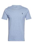 Polo Ralph Lauren Custom Slim Fit Jersey Crewneck T-Shirt Blå