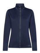 Musto W Ess Full Zip Sweat Blå