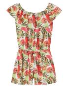 Name It Nkfvinaya Ss Playsuit Fffff Noos Multi/patterned