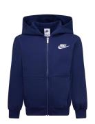 Nike Nike Sportswear Club Full-Zip Hoodie Marinblå