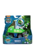 Paw Patrol Jungle Themed Vehicle - Rocky Toys Playsets & Action Figure...