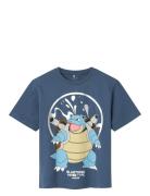 Name It Nkmscotty Pokemon Ss Nreg Top Box Sky Blå