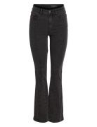 NOISY MAY Nmmandy Nw Flared Jeans Vi510Bl Svart