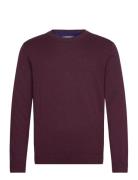 Tom Tailor Basic Crewneck Knit Burgundy