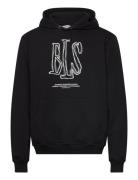 BLS Hafnia Handwritten Capital Hoodie Svart