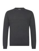 Lindbergh 100% Recycle Knit Round Neck Grå