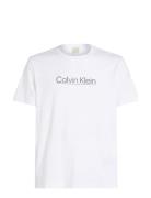 Calvin Klein Raised Line Logo T-Shirt Vit