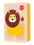 3 Sprouts 3 Sprouts Silic Bento Food Box, Lion/Yellow Gul