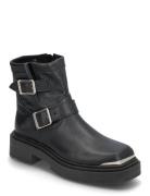 Steve Madden Choice Biker Boots Svart