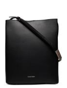 Calvin Klein Line Ns Crossbody Lth Bag Svart