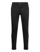 Replay Zeumar Trousers Slim Hyperchino Color Xlite Svart