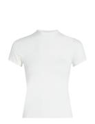 Calvin Klein Modal Stretch C-Neck Slim Top Ss Vit