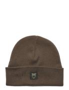 Knowledge Cotton Apparel Kids Rib Knitted Cotton Beanie - Go Khaki Gre...