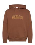 Makia Nord Hooded Sweatshirt Brun