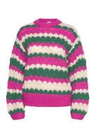 YAS Yasbubba Ls Knit Pullover S. Noos Multi/patterned