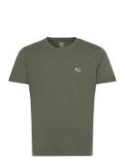 Lee Jeans Ss Patch Logo Tee Khaki Green