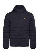 Lyle & Scott Sport Stretch Lightweight Quilted Jacket Marinblå