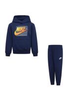 Nike Nike Sportswear Gradient Futura Pullover Hoodie And Pants Set Mar...