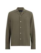 AllSaints Venice Ls Shirt Khaki Green