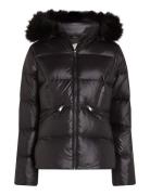 Calvin Klein Mw Padded Real Down Jacket Svart