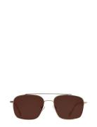 Corlin Eyewear Nicki Gold Brown Brun