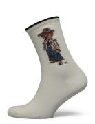 Polo Ralph Lauren Polo Bear Cotton-Blend Trouser Socks Beige