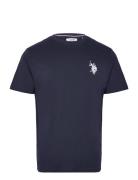 U.S. Polo Assn. Kaleb Rel Sj Uspa M Tee Marinblå