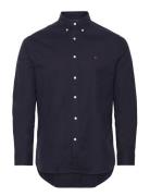 Tommy Hilfiger Flex Brushed Solid Rf Shirt Marinblå