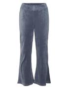 Vero Moda Girl Vmathena Velvet Hw Flare Pant Jrs Girl Blå