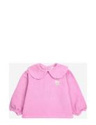 Bobo Choses Baby Funny Ghost Corduroy Blouse Rosa