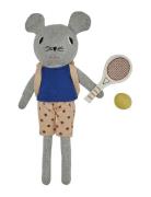 Nuni Mouse Tennis Doll Toys Soft Toys Stuffed Animals Multi/patterned ...