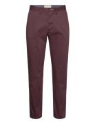 GANT Regular Twill Chinos Burgundy