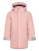 Didriksons Tundran Kids Parkas Rosa