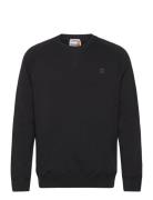 Timberland Exeter River Brushed Back Crew Sweatshirt Black/Pavement Sv...