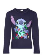 Lilo & Stitch Tshirt Marinblå