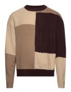 Woodbird Wbkurt Patch Knit Brun