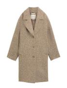 Tom Tailor Loose Coat Beige