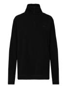 Rains Addis Fleece Half Zip Svart