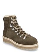Bianco Biagaby Classic Hiking Boot Suede## Khaki Green
