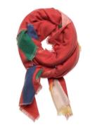 Bobo Choses Bobo Choses Brushstrokes Print Large Scarf Röd